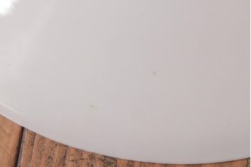 昭和レトロ照明　戦前　昔懐かしい平笠シェードのペンダントライト(吊り下げ照明、天井照明)(R-036858)