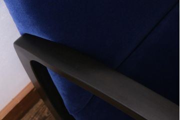 ヴィンテージ家具　和製ビンテージ　レトロモダン　おしゃれな2人掛けソファ(二人掛け、ラブソファ)(R-036861)