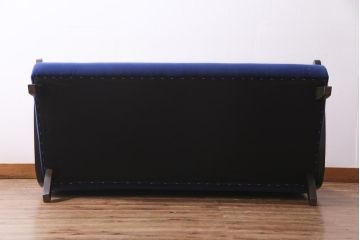 ヴィンテージ家具　和製ビンテージ　レトロモダン　おしゃれな2人掛けソファ(二人掛け、ラブソファ)(R-036861)
