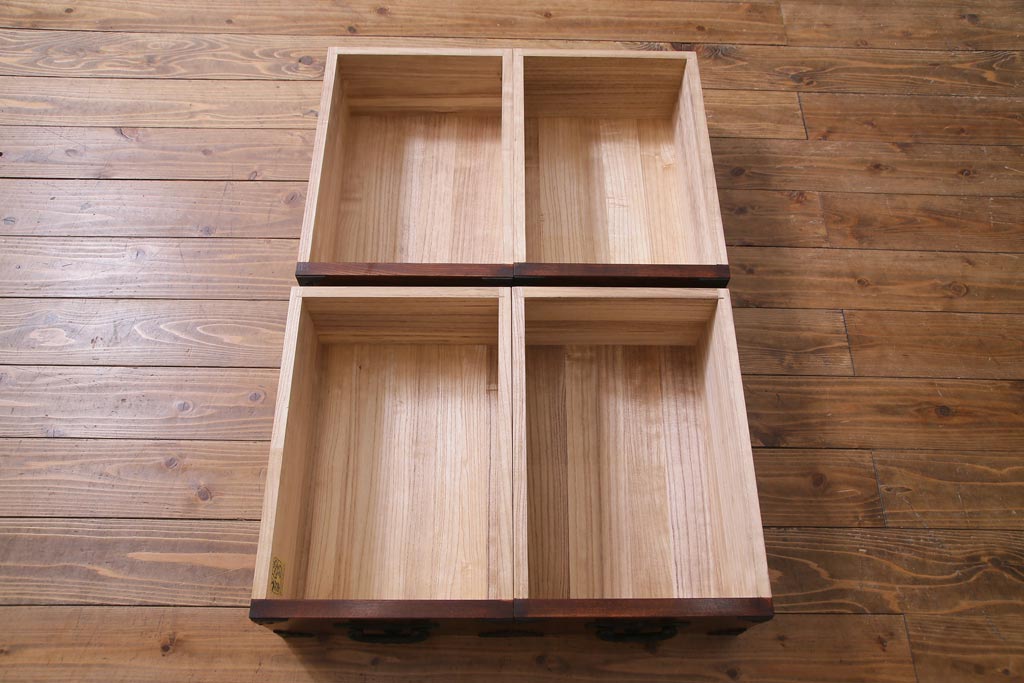 中古　伝統民芸家具　岩谷堂箪笥　No.746　覚山サイドボード(収納棚、タンス)(定価約60万円)(R-036866)