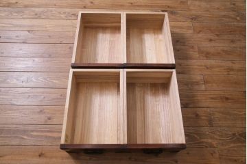 中古　伝統民芸家具　岩谷堂箪笥　No.746　覚山サイドボード(収納棚、タンス)(定価約60万円)(R-036866)