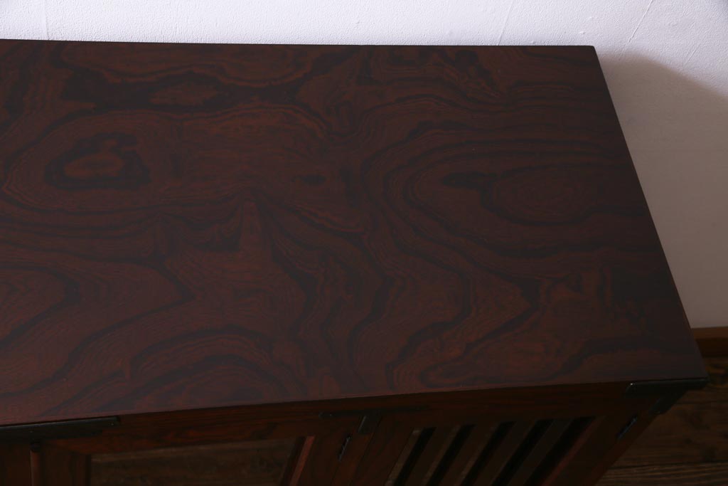 中古　伝統民芸家具　岩谷堂箪笥　No.746　覚山サイドボード(収納棚、タンス)(定価約60万円)(R-036866)