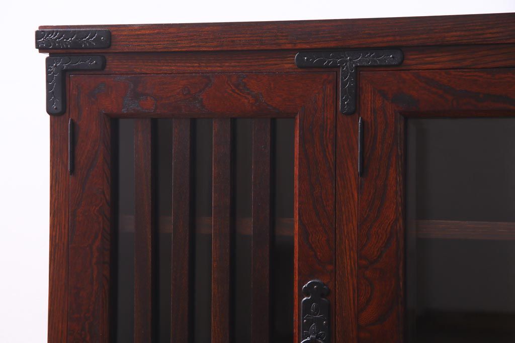 中古　伝統民芸家具　岩谷堂箪笥　No.746　覚山サイドボード(収納棚、タンス)(定価約60万円)(R-036866)