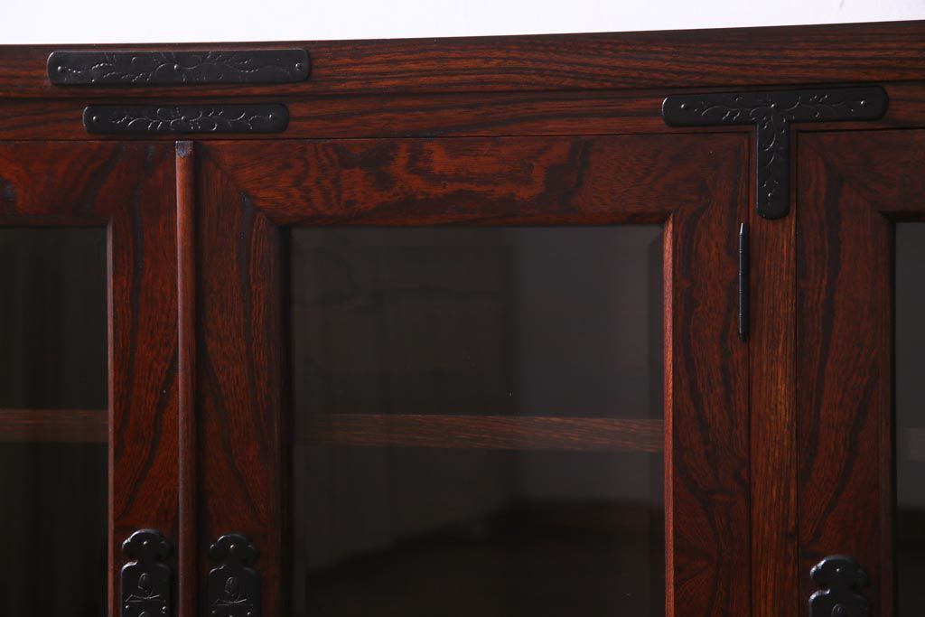 中古　伝統民芸家具　岩谷堂箪笥　No.746　覚山サイドボード(収納棚、タンス)(定価約60万円)(R-036866)