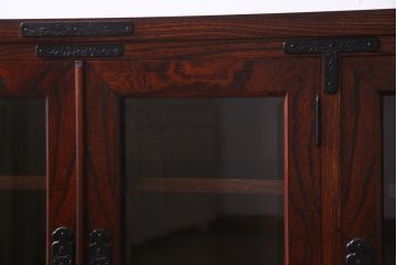 中古　伝統民芸家具　岩谷堂箪笥　No.746　覚山サイドボード(収納棚、タンス)(定価約60万円)(R-036866)