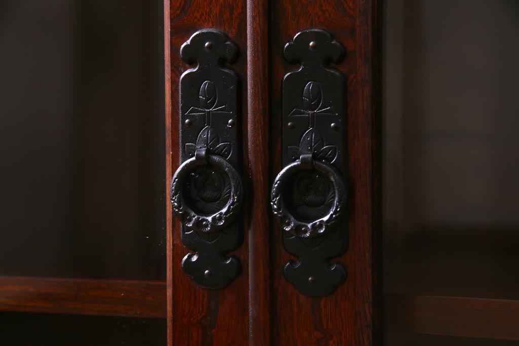 中古　伝統民芸家具　岩谷堂箪笥　No.746　覚山サイドボード(収納棚、タンス)(定価約60万円)(R-036866)