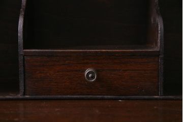 アンティーク家具　イギリスアンティーク　オーク材製のクラシカルなライティングビューロー(簿記机、在宅ワーク、在宅用デスク)(R-036867)