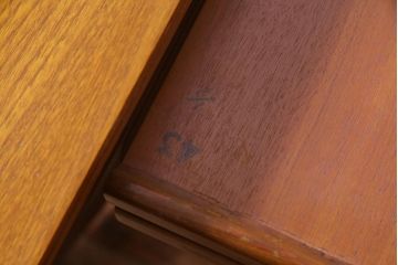 ヴィンテージ家具　G-PLAN(ジープラン)  北欧家具　オーバル型のシンプルなエクステンションテーブル(ダイニングテーブル、ビンテージ)(R-036873)