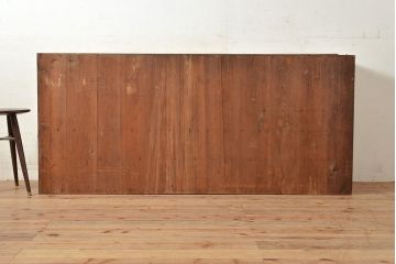 アンティーク家具　大型サイズの木製テレビ台(リビングボード)(R-036888)