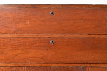 アンティーク家具　大型サイズの木製チェスト(タンス、サイドボード)(R-036889)