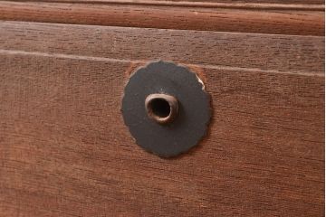 アンティーク家具　大正昭和初期　ローチェスト　引き出し(R-036901)