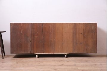 アンティーク家具　和モダンスタイルに合うシンプルな木製チェスト(ボード、引き出し)(R-036909)