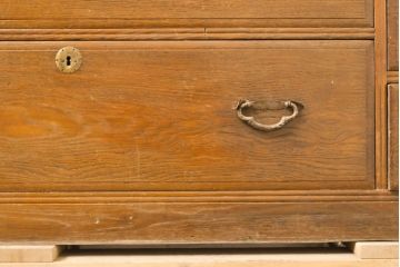 アンティーク家具　昭和初期　シンプルなデザインの和風チェスト(洋服タンス)(R-036910)