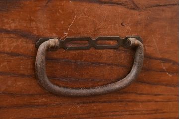 アンティーク家具 あたたかな和の雰囲気漂うタンスローチェスト(箪笥、タンス、引き出し)(R-036915)