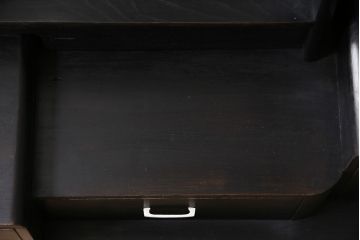 アンティーク家具　昭和中期　落ち着いた雰囲気のレトロな鏡台(ドレッサー)(R-036923)
