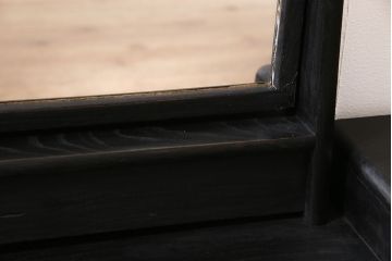 アンティーク家具　昭和中期　落ち着いた雰囲気のレトロな鏡台(ドレッサー)(R-036923)