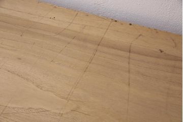 アンティーク家具　ストリップド(剥離)　総桐材　大きな金具が目を引く衣装箪笥(引き出し、チェスト)(R-036924)