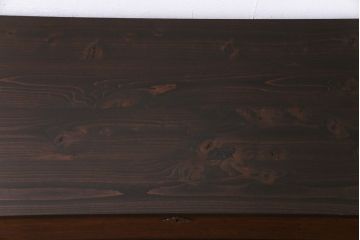 アンティーク家具　大正期　前面栓材　天板リメイク　和の風情が魅力的なチェスト(引き出し、箪笥)