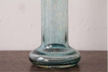 中古　スウェーデン　北欧　KOSTA BODA(コスタボダ)　フラワーベース(花瓶、ガラス)(R-036929)