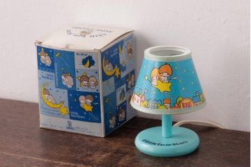 1976年　サンリオ　キキララ　スタンドランプ　箱付き　テーブルライト(テーブルスタンド、スタンドライト、卓上照明、テーブル照明、デスクライト)(R-036936)