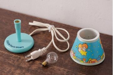 1976年　サンリオ　キキララ　スタンドランプ　箱付き　テーブルライト(テーブルスタンド、スタンドライト、卓上照明、テーブル照明、デスクライト)(R-036936)