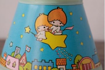 1976年　サンリオ　キキララ　スタンドランプ　箱付き　テーブルライト(テーブルスタンド、スタンドライト、卓上照明、テーブル照明、デスクライト)(R-036936)