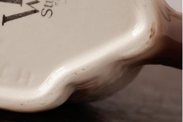 ヴィンテージ雑貨　イギリスビンテージ　Tony wood(トニーウッド)　シャム猫型のティーポット(ネコ型ポット、茶器)