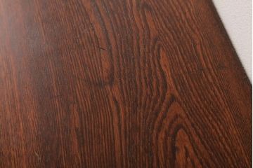 昭和レトロ家具　栓材　懐かしさ漂う角ちゃぶ台(ローテーブル)(R-036969)