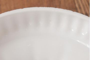 アンティーク照明　和製アンティーク　陽刻ガラスがお洒落なペンダントライト(天井照明、吊り下げ照明、シェード)(R-036975)