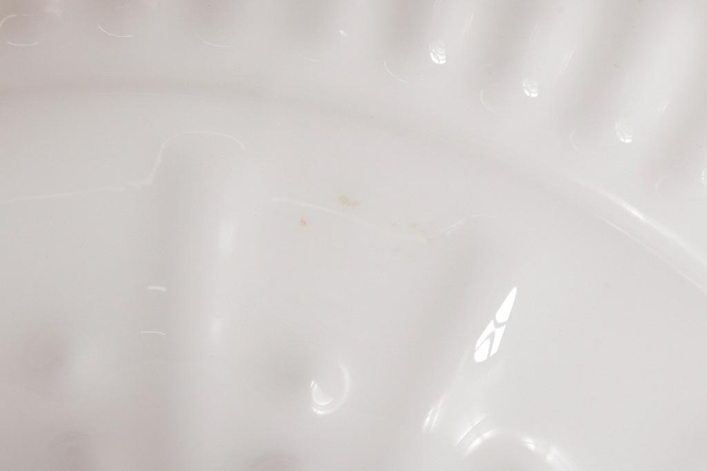 アンティーク照明　和製アンティーク　陽刻ガラスがお洒落なペンダントライト(天井照明、吊り下げ照明、シェード)(R-036975)