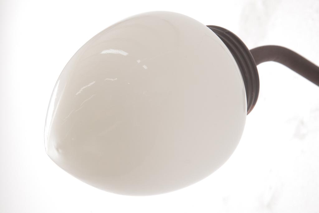 アンティーク照明　昭和初期　蕾のようなシルエットの壁付け照明(ウォールライト)(R-036978)