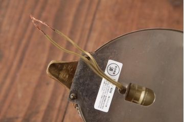 ビンテージ照明　フランスヴィンテージ　真鍮製　エンパイア様式　ガラスドロップが素敵な小振りのウォールランプ(壁掛け照明)(R-036979)