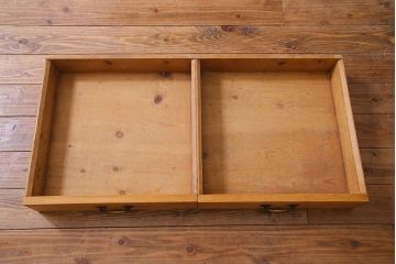 アンティーク家具 フランスアンティーク パイン材 キッチンキャビネット(収納棚、食器棚)(R-036982)