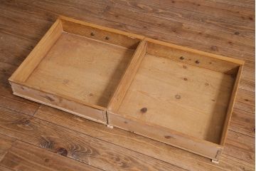 アンティーク家具 フランスアンティーク パイン材 キッチンキャビネット(収納棚、食器棚)(R-036982)