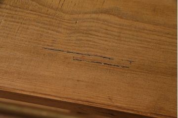 アンティーク家具 フランスアンティーク パイン材 キッチンキャビネット(収納棚、食器棚)(R-036982)