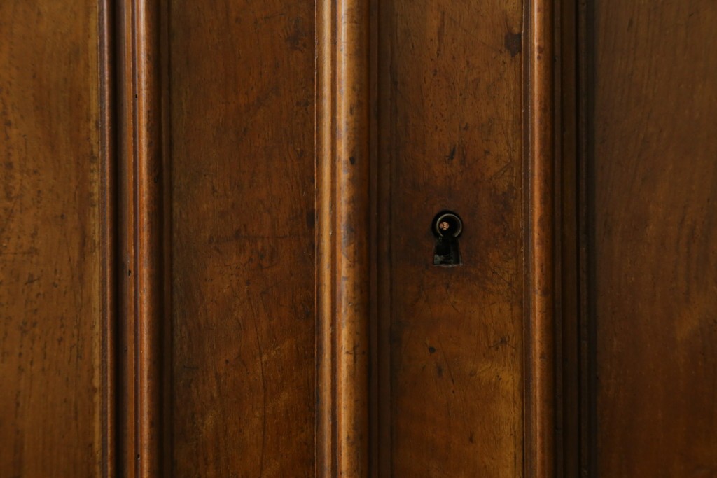 フランスアンティーク　クラシカルなレリーフが目を引くサイドボード　(R-036994)