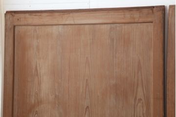 アンティーク建具　木味を楽しめる帯戸4枚セット(板戸、引き戸)(R-037008)