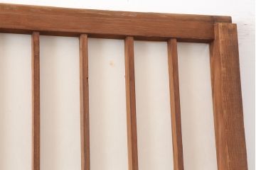 アンティーク建具　昭和初期　縦額入り障子戸4枚セット(引き戸、建具)(R-037009)
