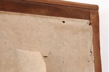 アンティーク建具　大正昭和初期　和の空間づくりにおすすめな格子戸4枚セット(建具、引き戸)(R-037010)