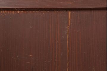 アンティーク建具　和製アンティーク　明治大正期　木味を楽しめる帯戸3枚セット(板戸、引き戸、建具)(R-037020)