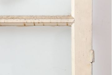 アンティーク建具　フランスアンティーク　両開き　シャビーシックなお部屋づくりにおすすめな親子ドア(扉、ガラスドア)(R-037024)