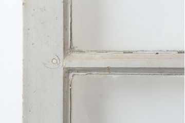 アンティーク建具　フランスアンティーク　両開き　シャビーシックなお部屋づくりにおすすめな親子ドア(扉、ガラスドア)(R-037024)