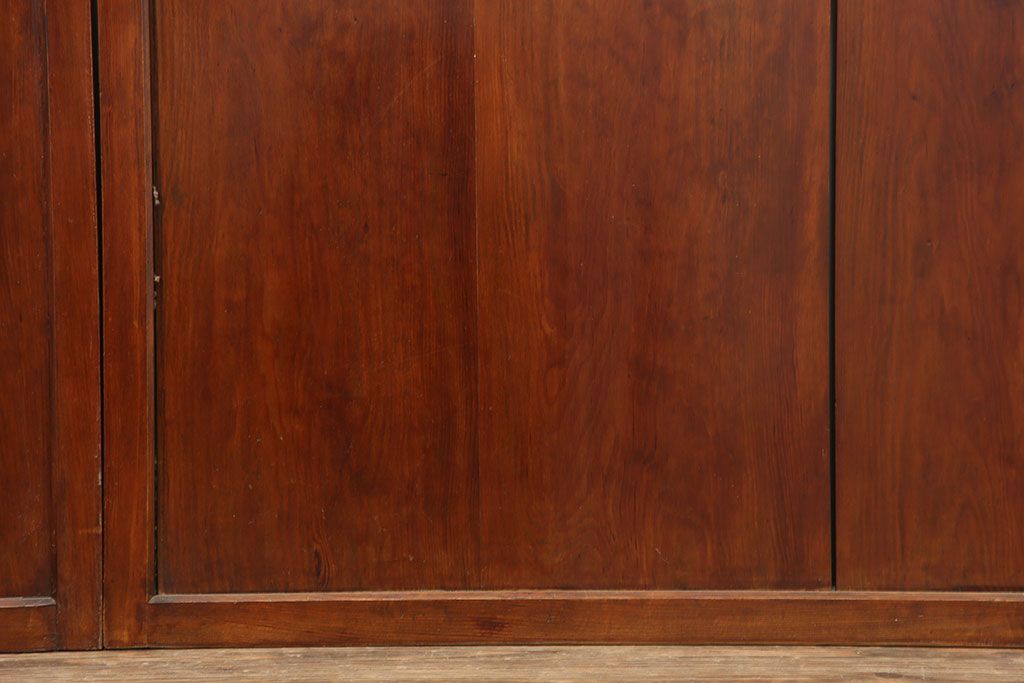 アンティーク建具　上手物　和の風情あふれる格子帯戸4枚セット(板戸、引き戸)(R-037027)