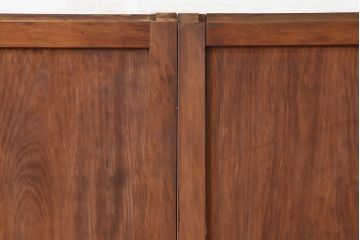 アンティーク建具　上手物　和の風情あふれる格子帯戸4枚セット(板戸、引き戸)(R-037027)