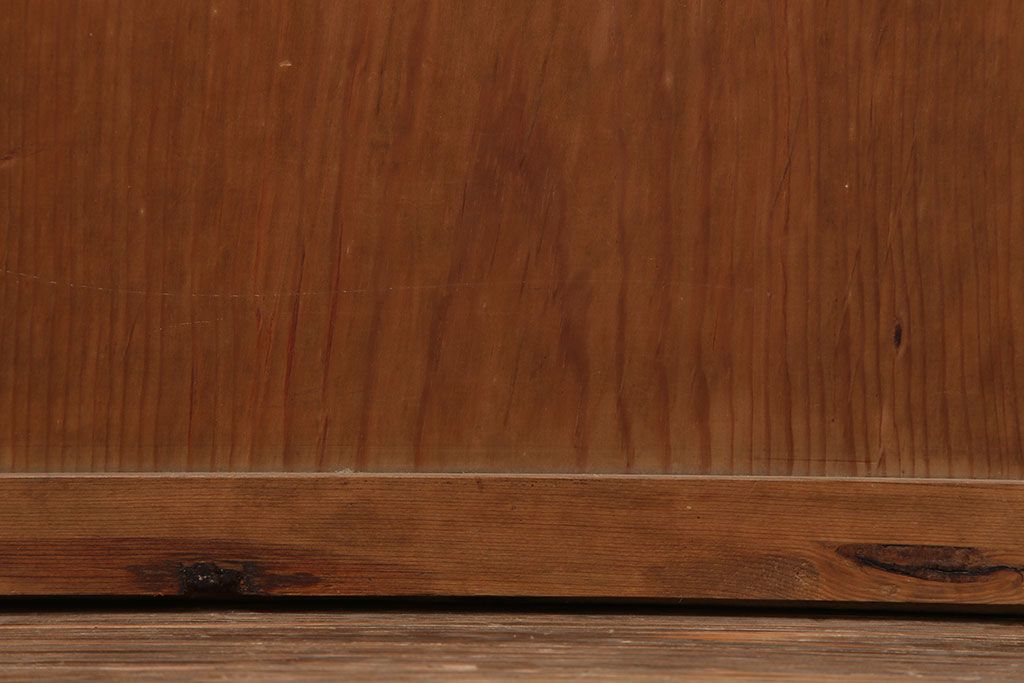 アンティーク建具　上手物　和の風情あふれる格子帯戸4枚セット(板戸、引き戸)(R-037027)