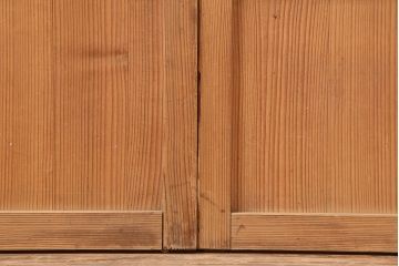 アンティーク建具　昭和初期　幅が狭めの格子戸4枚セット(引き戸、建具)(R-037047)