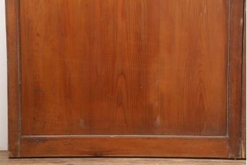 アンティーク建具　大正期　木の味わい深さが魅力の帯戸4枚セット(板戸、引き戸、建具)(R-037058)