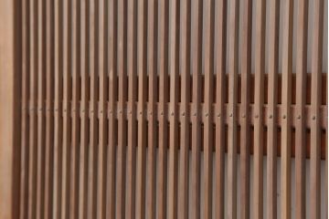 アンティーク建具　裏ガラス入り　和空間を盛り上げる上手物の格子戸4枚セット(ガラス帯戸、建具、引き戸)(R-037071)