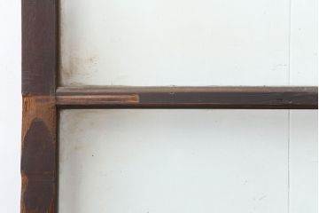 アンティーク建具　大正昭和初期　シンプルレトロなガラス戸3枚セット(引き戸、建具)(R-037090)