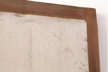 アンティーク建具　昭和初期　和空間を引き立てる幅広の障子戸2枚セット(引き戸、建具)(R-037100)